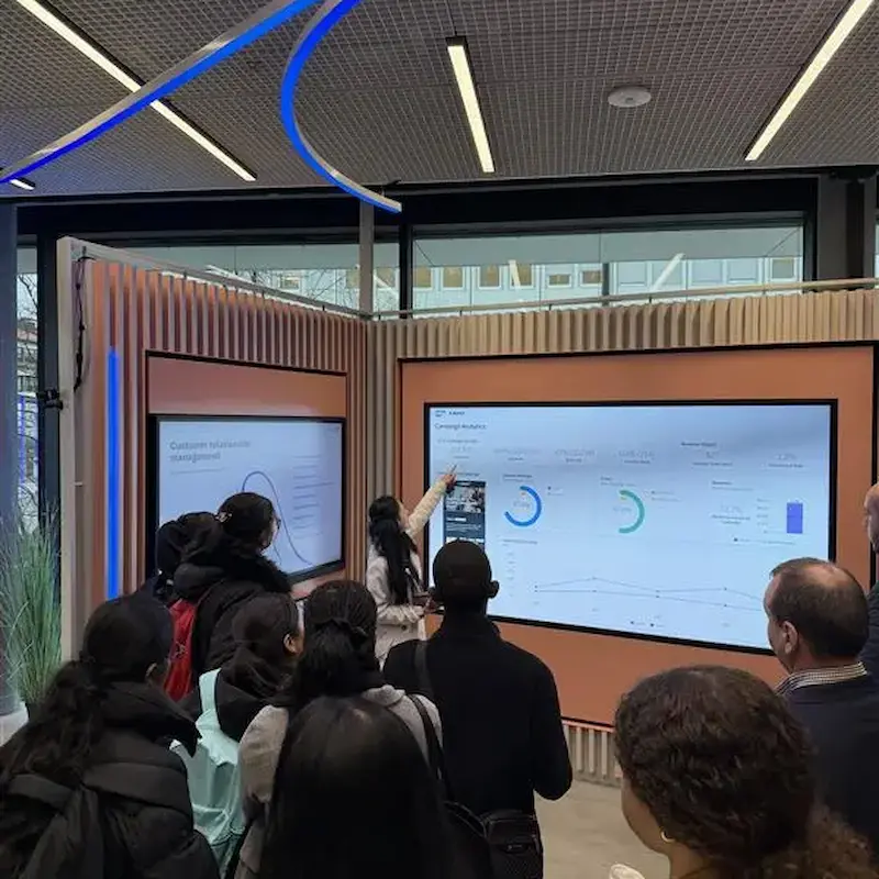 Schiller Heidelberg Students Witnessing Digital Transformation at SAP