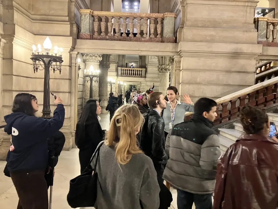 Paris Campus Students Visited Palais Garnier