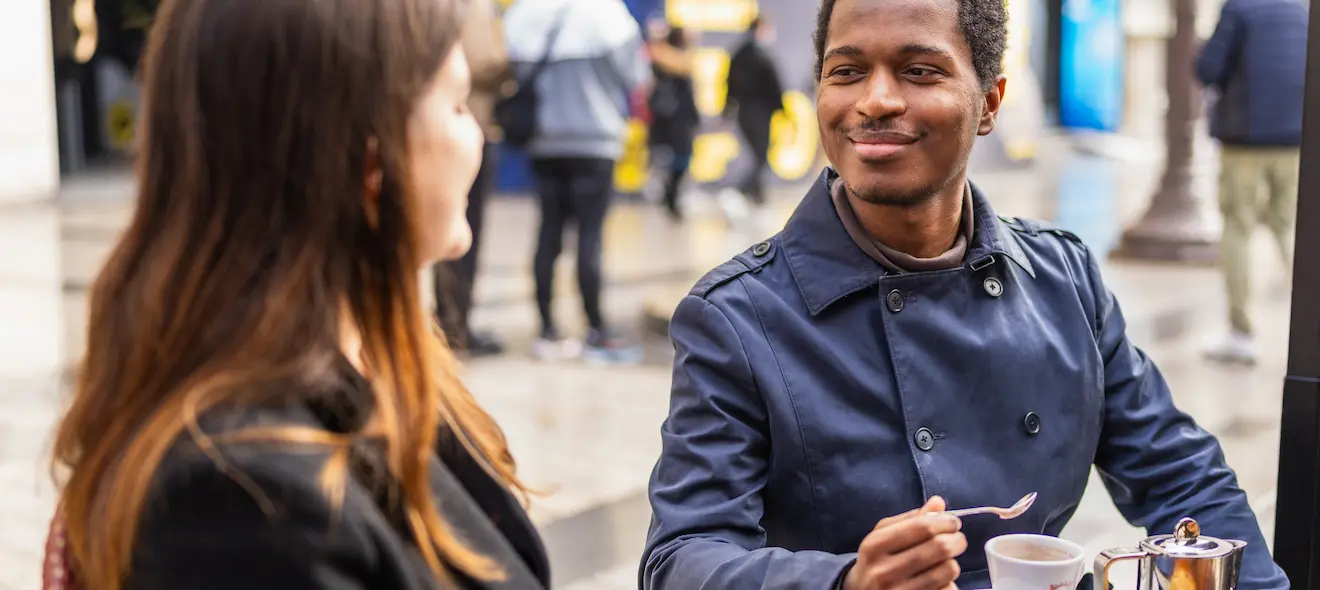 International Relations Students From Different Cultural Backgrounds Having Conversations
