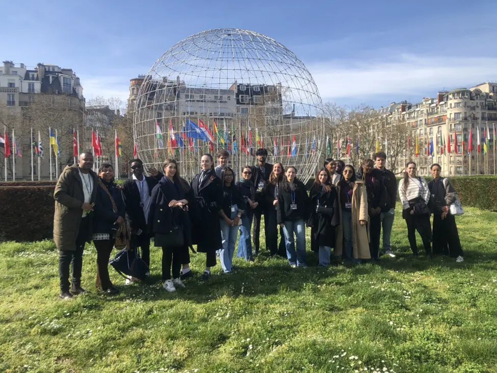 Schiller Students' UNESCO Headquarters Visit in Paris