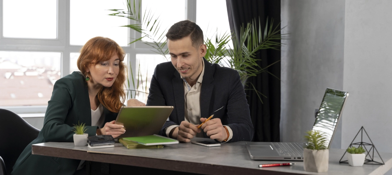 Sustainability Professionals in a Meeting