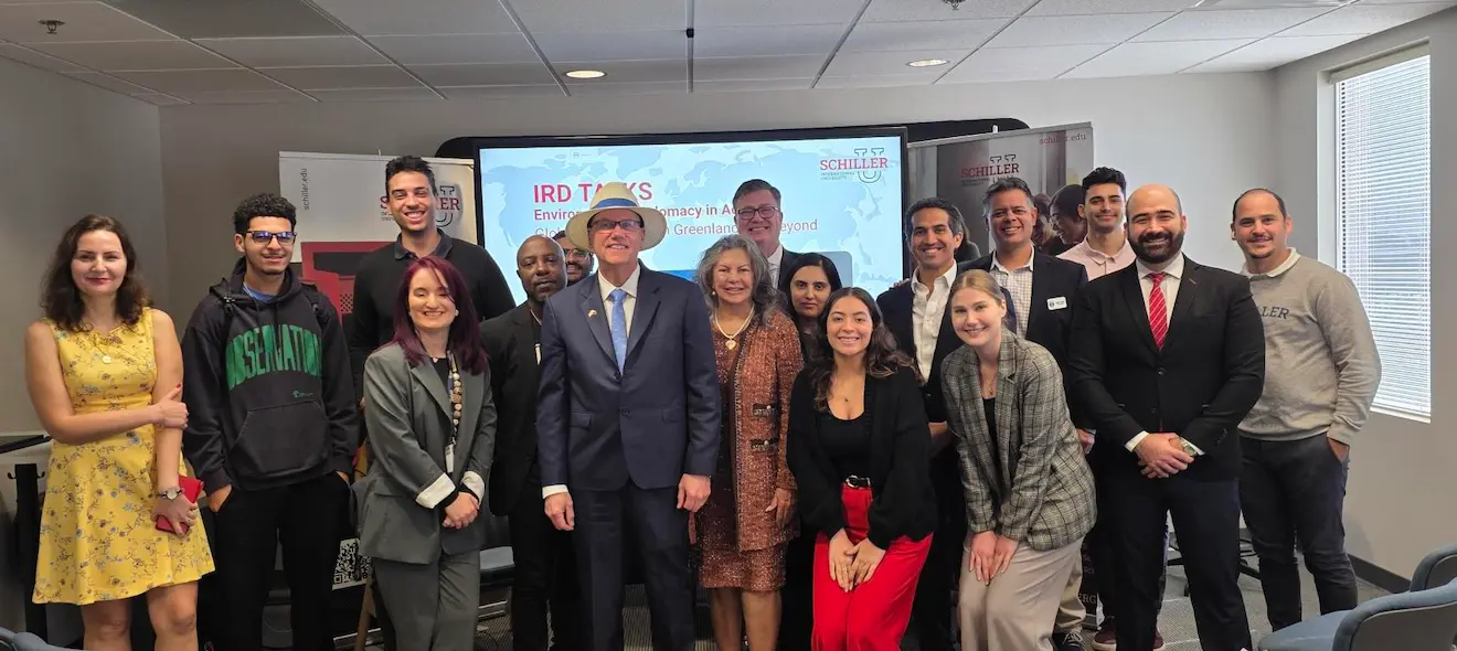 Ambassador Tom Armbruster at Schiller Tampa