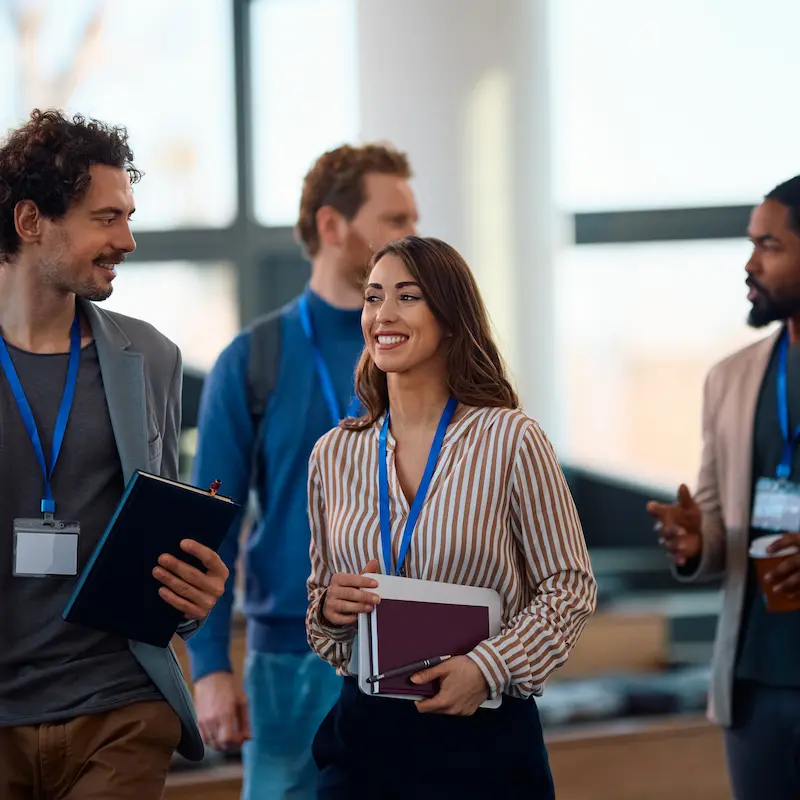 Multiracial Entrepreneurs in a Corporate Sustainability Meeting