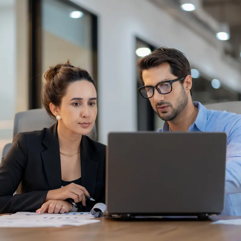 Two Sustainable Investing Professionals