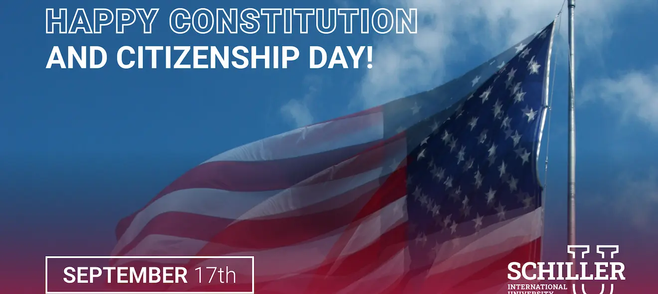 Happy Constitution and Citizenship Day 2025 by Schiller University