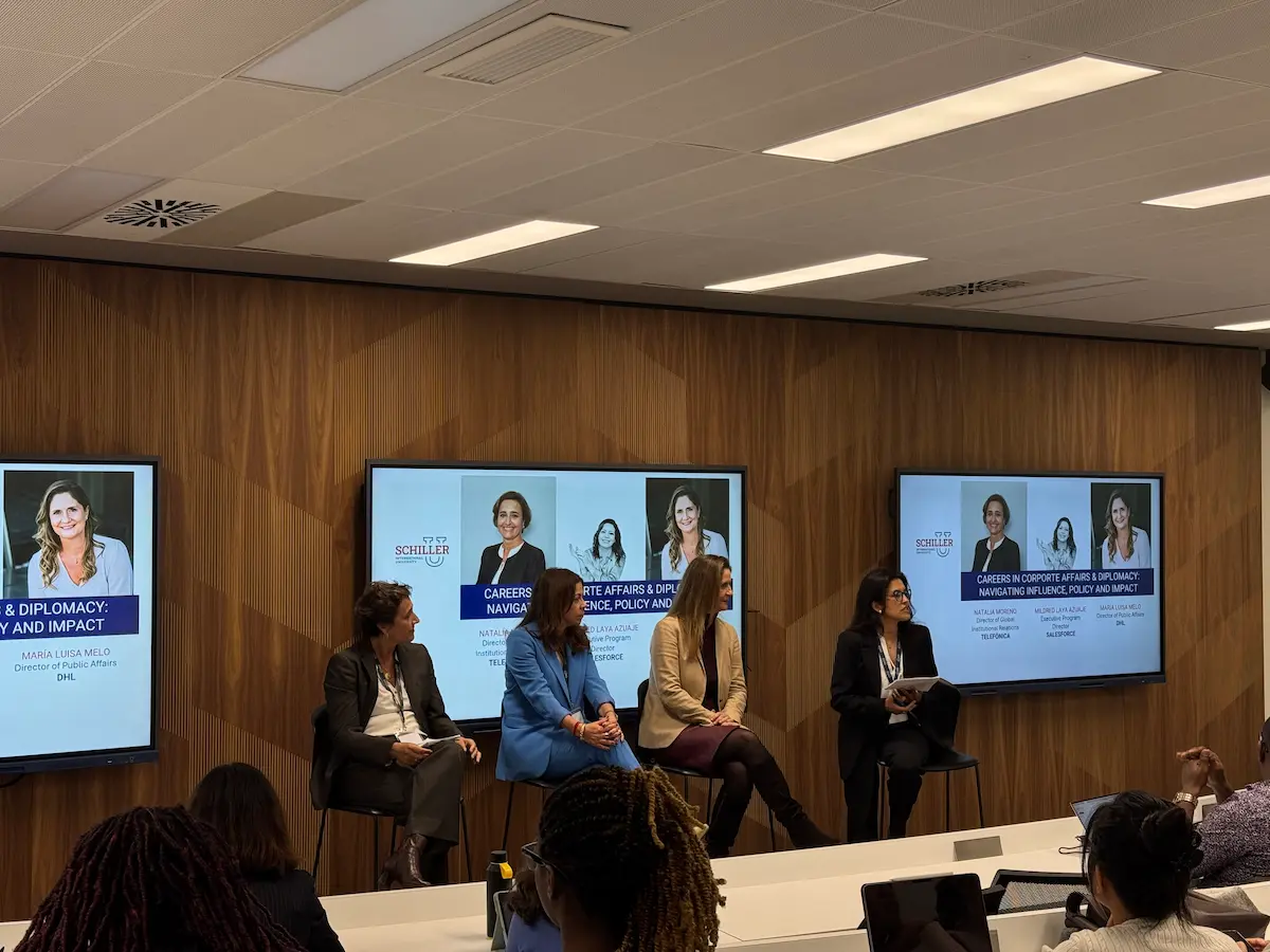 Industry Professionals with Students