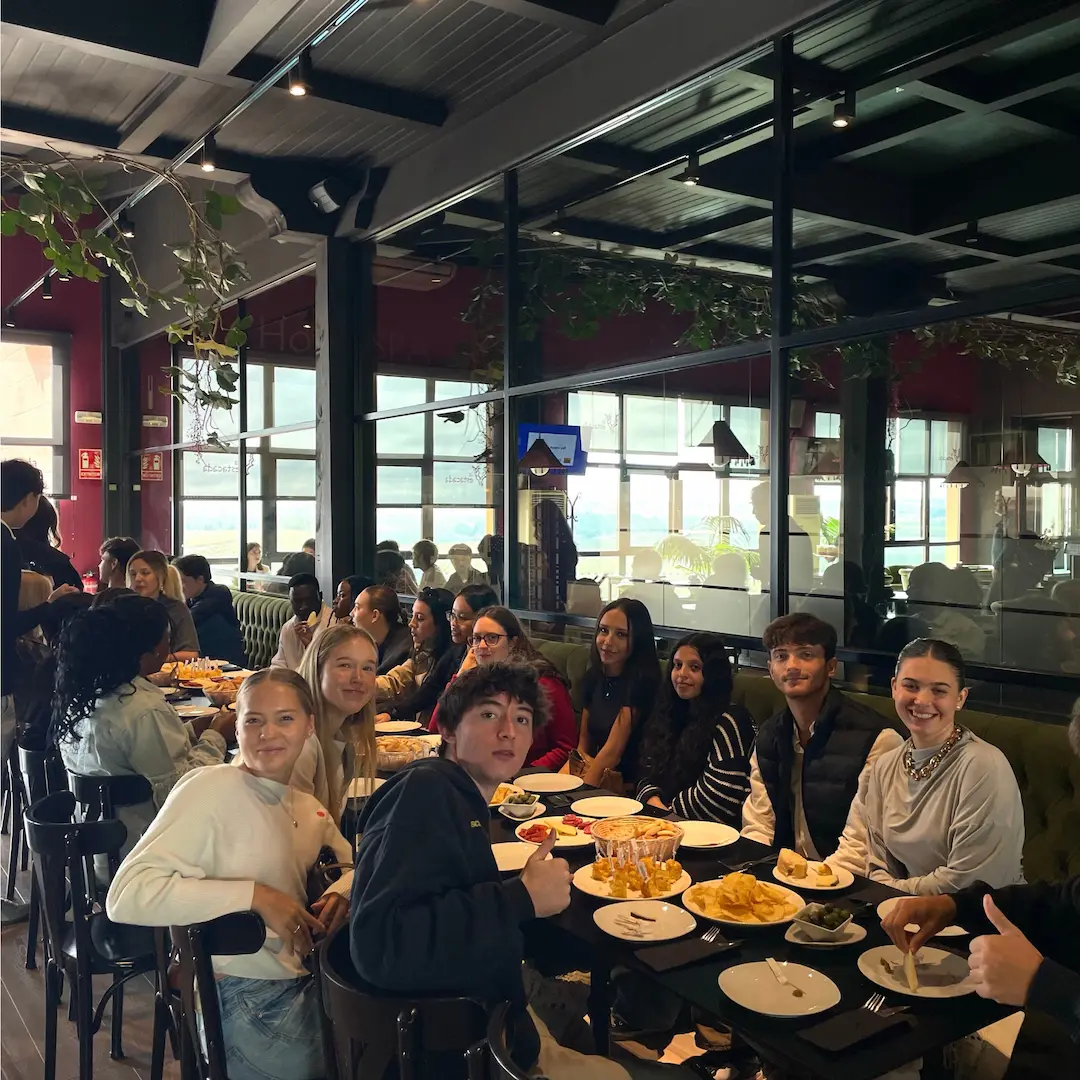 Madrid Campus Students Visited Vineyard