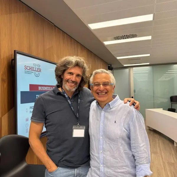 Pedro Serrahima With José Pinto
