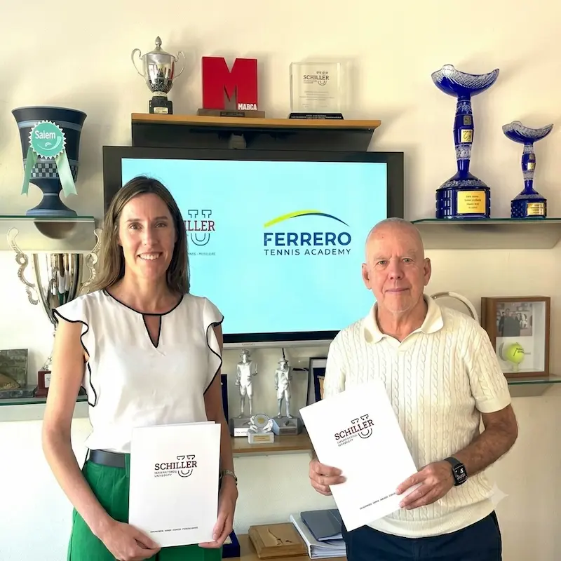 Schiller University's Partnership With Ferrero Tennis Academy