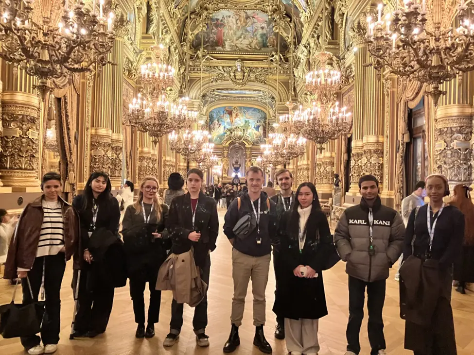 Schiller Paris Students Visited Palais Garnier