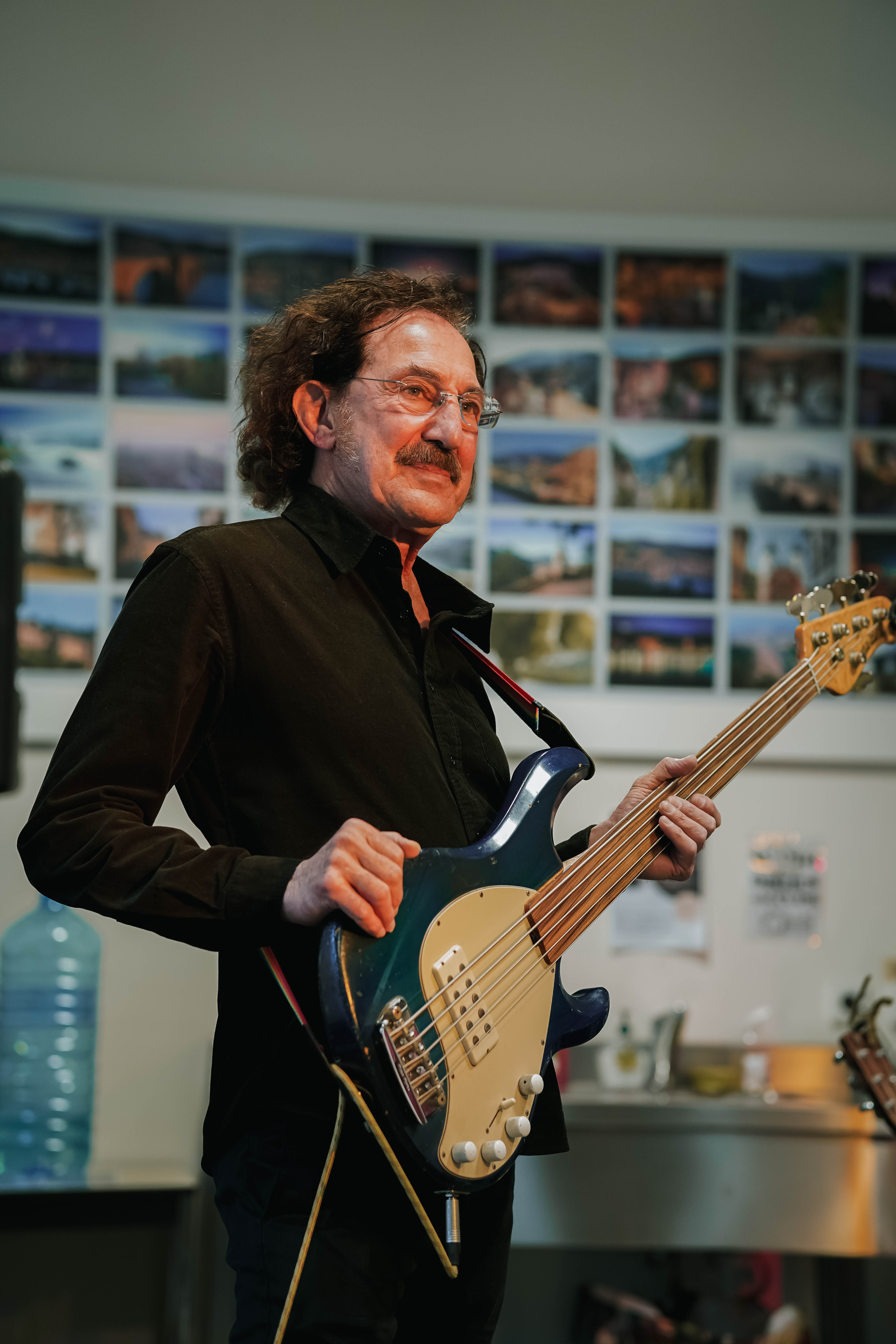 Freebo (Daniel Friedberg) Playing Guitar in Concert by Alumni