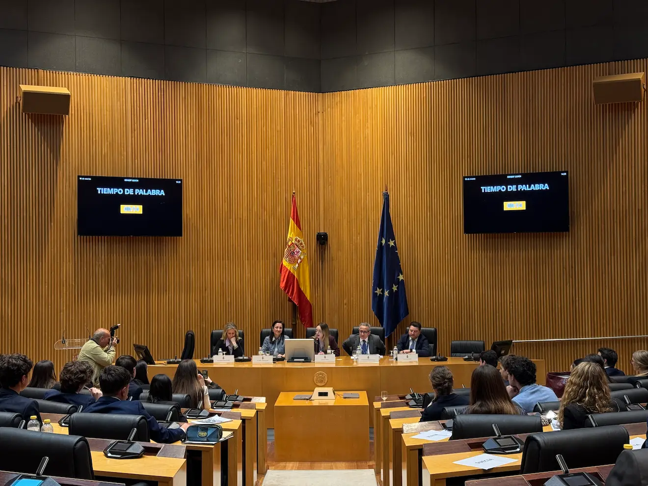 Model European Parliament Spain session at Schiller Madrid