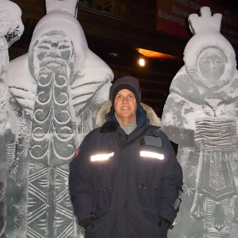 Ambassador Tom Armbruster in the Artic