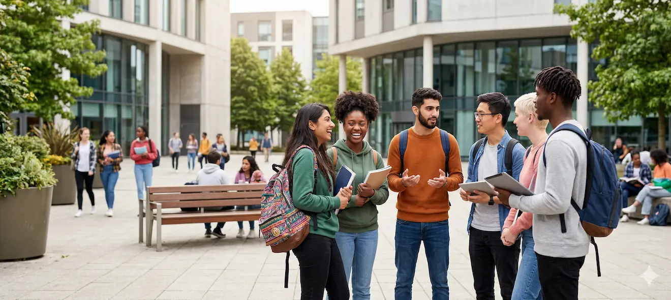 Students in a Multicultural University