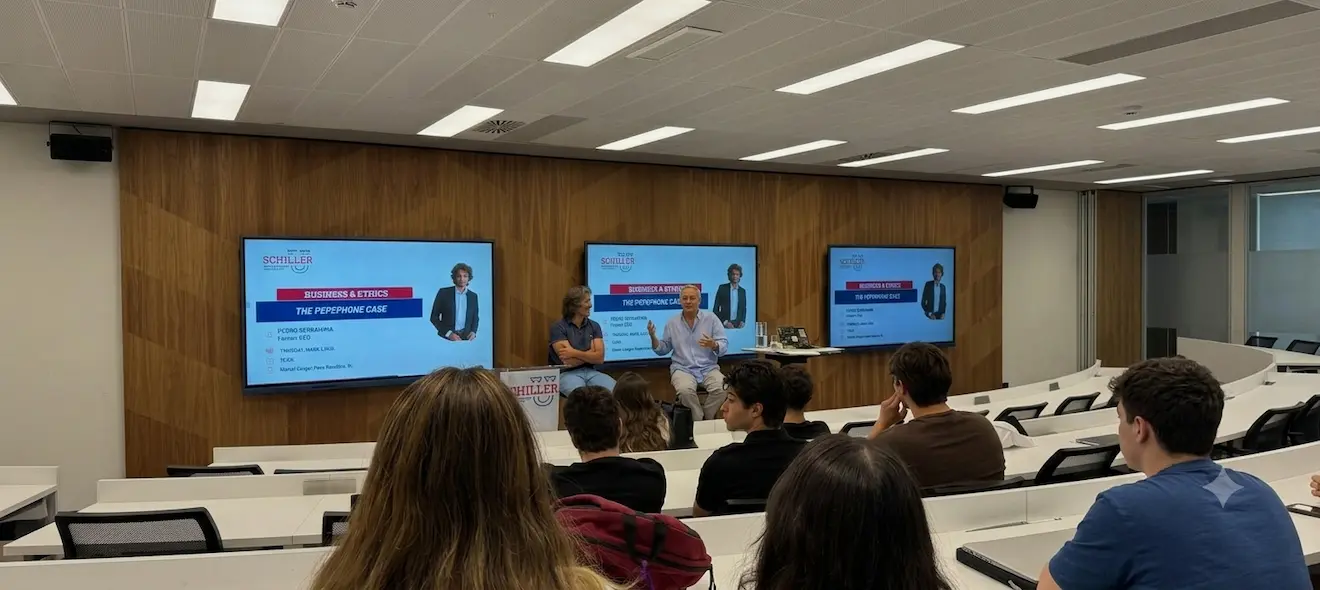 Pepephone Founder Pedro Serrahima With Jose Pinto